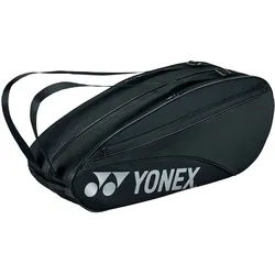 Yonex Racketbag Team Racquet (Schlägertasche, 2 Hauptfächer) 2024 schwarz 6er