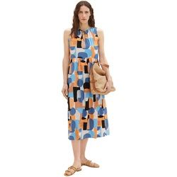 TOM TAILOR Volantkleid TOM TAILOR abstract retro shapes 44