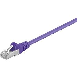 Goobay CAT 5e Patchkabel, SF/UTP, Violett
