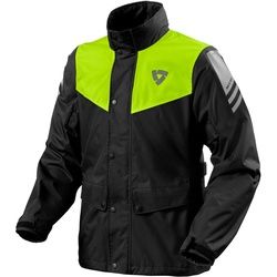 Revit Nitric 4 H2O Motorrad Regenjacke, schwarz-gelb, Größe XL für Männer