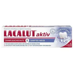 Lacalut Aktiv Zahncreme Zahnfleischschutz&Sanftes Weiß 75ML