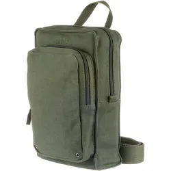 Levi's® Umhängetasche »NS ZIP SLING«, Freizeittasche Schultertasche Levi's® BOTTLE GREEN B/H/T: 18 cm x 30 cm x 7 cm