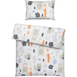 Patinio Babybettwäsche , Multicolor , Textil , Tier , 100x135 cm , Textiles Vertrauen - Oeko-Tex® , atmungsaktiv, hautfreundlich, saugfähig , Schlafen, Babytextil-Kollektionen