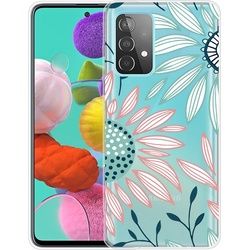 König Design Hülle Handy Schutz für Samsung Galaxy A72 5G Case Cover Tasche Etuis Transparent (Galaxy A72 5G), Smartphone Hülle, Transparent