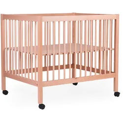 Childhome Laufgitter , Naturfarben , Holz , Buche , teilmassiv , 78x82x98 cm , EN 71, Made in Europe , höhenverstellbar , Babymöbel & Kindermöbel, Babyzimmer, Laufgitter