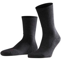 FALKE Herren Socken - Teppich im Schuh, Merinowolle, Unifarben schwarz 45-46