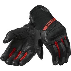 Revit Striker 3 Motocross Handschuhe, schwarz-rot, Größe M