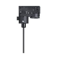 ERCO 3-Phasen-Adapter für Pendelleuchte, schwarz