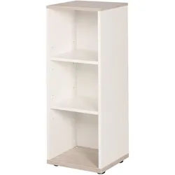 Roba Seitenregal Moritz , Weiß , Holzwerkstoff , Rechteckig , 30.5x90.5x32 cm , Blauer Engel , Kinder- & Jugendzimmer, Kindermöbel, Kinderregale