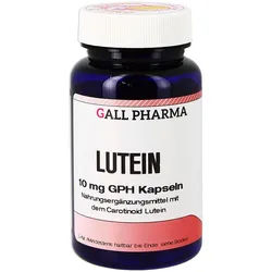 Gall Pharma Lutein 10 mg GPH Kapseln