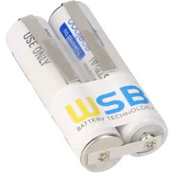 Akkupack passend Waterpik Sensonic Plus SR-3000 E Zahnbürste 2,4 Volt 750mAh