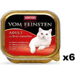 Animonda Cat Vom Feinsten Adult Rind und Kartoffeln 6x100g