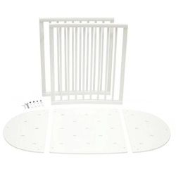 Stokke Umbauseiten , Weiß , Holz , Buche , massiv , 44.5x47 cm , Holzmöbel, Holzbetten, Gitterbetten Holz