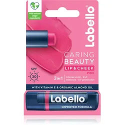 Labello Caring Beauty tönender Lippenbalsam Farbton Pink 4.8 ml