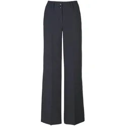 Le pantalon jambes larges Fadenmeister Berlin bleu