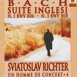 Englische Suiten 1+3 - Swjatoslaw Richter. (CD)