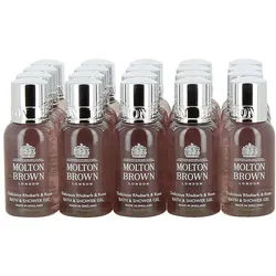 Molton Brown Hotel & Reise Duschgel-Set 20 x 30 ml Delicious Rhubarb & Rose Bath & Shower Gel Dusch- & Badesets 600 ml