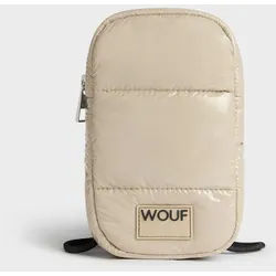 Wouf Quilted Collection Crossbody Phone Bag -Glossy Air
