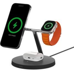 Belkin BoostCharge Pro kabelloses 3-in1- Ladegerät mit MagSafe