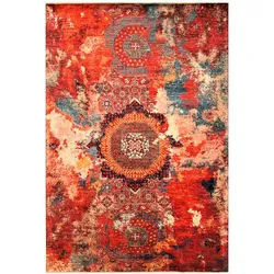Cazaris Orientteppich , Multicolor , Textil , orientalisch , rechteckig , 80x500 cm , Handmade Quality , Teppiche Und Böden, Teppiche, Orientteppiche