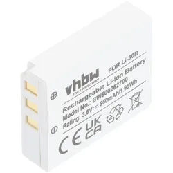 AccuCell Akku passend für Olympus LI-30B, Mju mini Digital