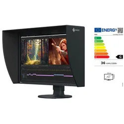 Eizo CG2700X ColorEdge Grafik-Monitor+Lichtschutz 68,4 cm (27 schwarz