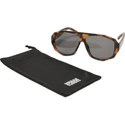 URBAN CLASSICS Sonnenbrille Urban Classics Unisex 101 Sunglasses UC braun