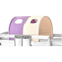 Tunnelset 'Tunnelset', lila/beige