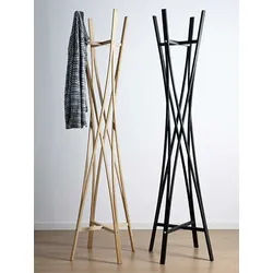 Standgarderobe Tra Zilio A&C braun, Designer Shin, Tomoko Azumi, 162x47x32 cm