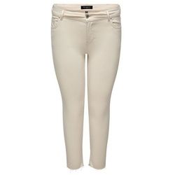 ONLY CARMAKOMA 7/8-Jeans Willy (1-tlg) Weiteres Detail, Plain/ohne Details beige 44Mary & Paul