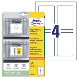 80er-Pack Träger-Etiketten »8001-20« 120 x 80 mm, Avery Zweckform