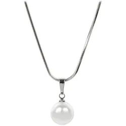 Levien Kette mit Einhänger Charming Pearl White necklace
