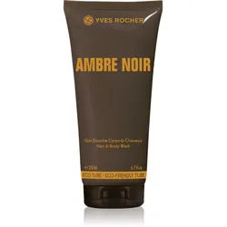 Yves Rocher Ambre Noir Duschgel für Haare und Körper für Herren 200 ml