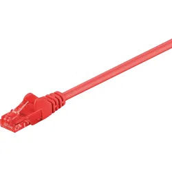GOOBAY 68436 - Cat.6 U/UTP Patchkabel, CCA, rot, 0,5 m