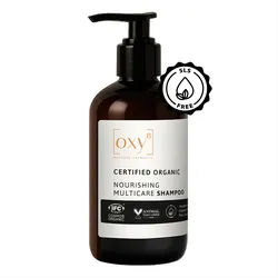 oxy8 Naturkosmetik Nourishing Multicare Shampoo - Glänzendes Haar. Gegen Spliss und Schuppen. 250 ml Unisex