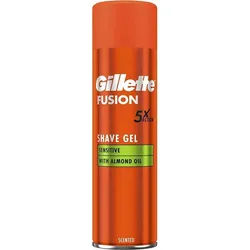 Gillette Rasierklingen Fusion 5 Scented Shave Gel Ultra Sensitive 200ml