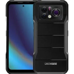 Doogee V20 Pro (256 GB, Knight Black, 6.43", Hybrid Dual SIM, 64 Mpx, 5G), Smartphone, Schwarz