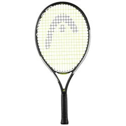 Head Kinder-Tennisschläger IG Speed JR 23in (7-10 Jahre) 2024 schwarz/grau - besaitet