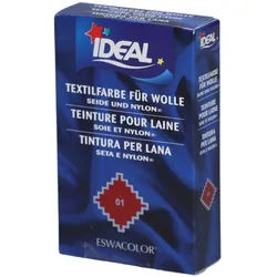 Ideal Färbemittel für Wolle, Seide und Nylon - 01 Rot