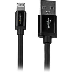 ST USBLT1MB - Sync- & Ladekabel, USB-A > Lightning, 1 m, schwarz