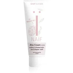 Naif Baby & Kids Zinc Cream creme gegen das Wundsein für Kinder ab der Geburt ohne Parfümierung 75 ml