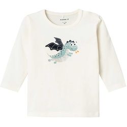 name it - Langarmshirt Nbmdolyn Dragon In Jet Stream Gr.80, 80