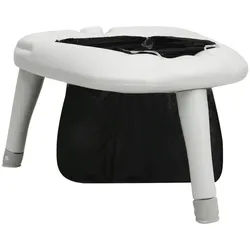 vidaXL Campingtoilette Campingtoilette mit Beuteln 200 kg grau