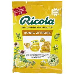 Ricola mit Z.Beutel Echinacea Honig Zitrone Bonbons