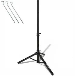 PremiumX SAT-Halterung Dreibein Stativ BASIC 120cm Ø 35mm Alu SAT-Ständer Tripod schwarz