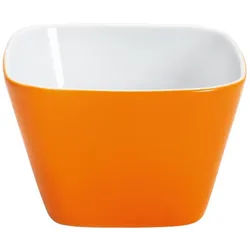 KAHLA Dipschale eckig, Pronto 6x6 cm, Porzellan, Made in Germany orange 8,7 cm x 8,7 cm x 5,7 cm
