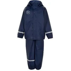 Color Kids Rain Set Solid PU 5649 dunkel blau (772) 92