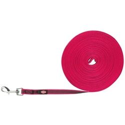 TRIXIE Schleppleine Trixie Schleppleine, gummiert - fuchsia Länge/Breite: 10 m/15 mm 1.5 cm x 10 m
