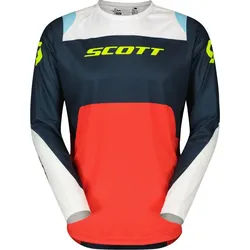 Scott Evo Race Sail Blue Motocross Jersey, rot-blau, Größe XL für Männer