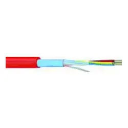 Halogenfreies Brandmeldekabel J-H(ST)H6x2x0,8 Bd, Mantelfarbe rot - Meterware